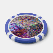 Rainbow Aura Crystals Pokerchips (Einzeln)