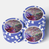 Rainbow Aura Crystals Pokerchips (Stapel)