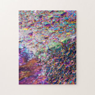 Rainbow Aura Crystals Puzzle