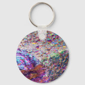 Rainbow Aura Crystals Schlüsselanhänger (Vorderseite)