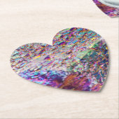 Rainbow Aura Crystals Untersetzer (angewinkelt)