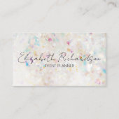 Rainbow Aura Quarz Ristorante La Lanchetta Visitenkarte (Vorderseite)