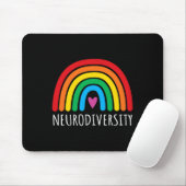 Rainbow Autism Awareness Montag Mens Mousepad (Mit Mouse)