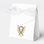 Rainbow Awareness Ribbon Angel Gastgeschenk Box Geschenkschachtel (Vorderseite)