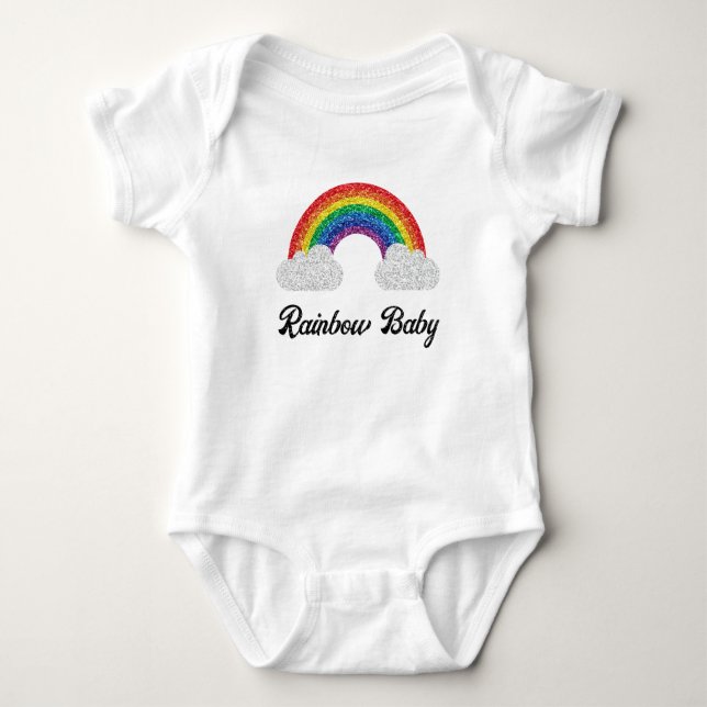 Rainbow Baby Baby Strampler (Vorderseite)