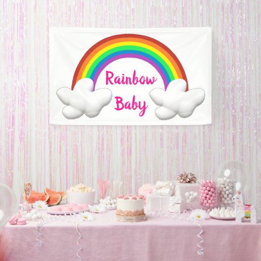 Rainbow Baby Banner (Party)