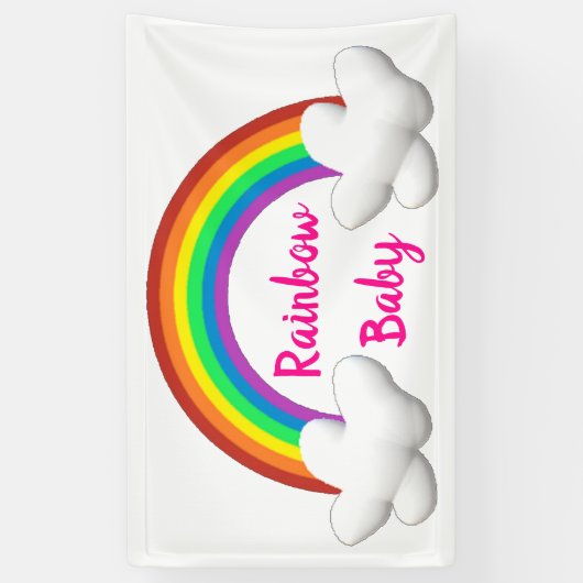 Rainbow Baby Banner (Vertikal)