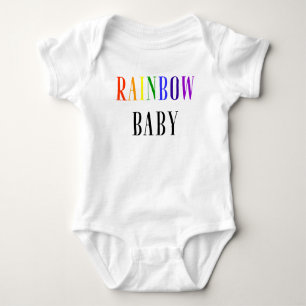 Rainbow Baby Bodysuit Baby Strampler