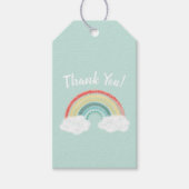 Rainbow Baby Dusche Geschenkanhänger (Vorderseite)