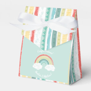 Rainbow Baby Dusche Geschenkschachtel
