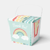Rainbow Baby Dusche Geschenkschachtel (Vorderseite)