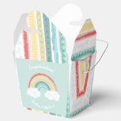 Rainbow Baby Dusche Geschenkschachtel (Geöffnet)