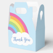 Rainbow Baby Dusche Geschenkschachtel (Geöffnet)