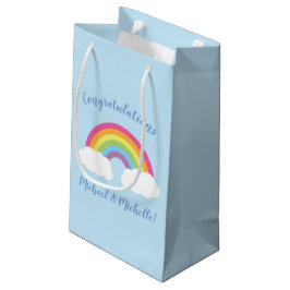 Rainbow Baby Dusche Mittlere Geschenktasche Kleine Geschenktüte