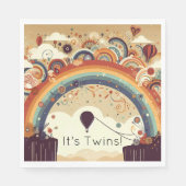 Rainbow Baby Dusche Serviette (Vorderseite)