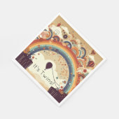 Rainbow Baby Dusche Serviette (Ecke)