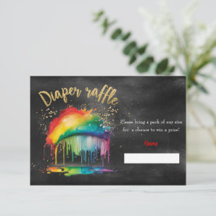 Rainbow Baby Duschkabine Windschutzscheibe Einladung