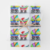 Rainbow Baby Geschenkpapier Set (Beispiel)