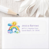 Rainbow Baby Girl Dusche Rücksendeadresse (Insitu)