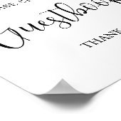 Rainbow Baby Girl Gästebuch Baby Duschgel (Ecke)