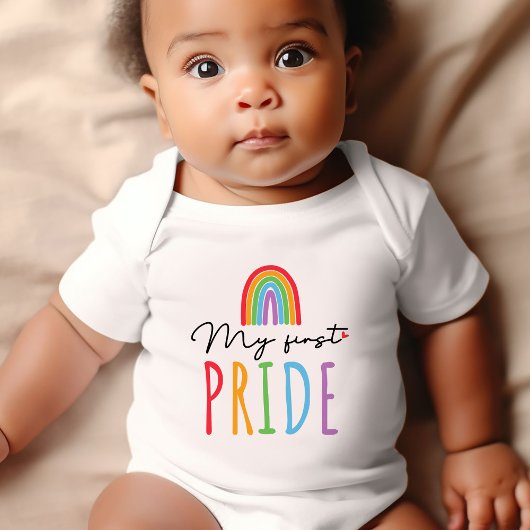 Rainbow Baby: Mein erster Stolz Bodysuit Baby Strampler