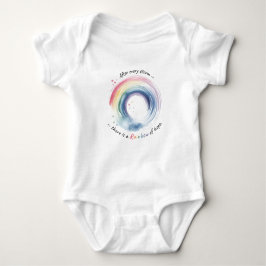 Rainbow Baby Miracle Baby Strampler