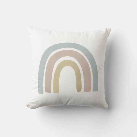 Rainbow Baby Name Kissen (Vorderseite)