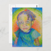 Rainbow Baby Postcard Postkarte (Vorne/Hinten)