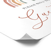 Rainbow Baby Showbook Gästebuch (Ecke)