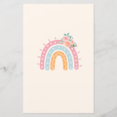 Rainbow Baby Showgame Wünsche für Baby (Rückseite)