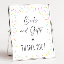 Rainbow Baby Sprinkle Bücher & Geschenke Zeichen