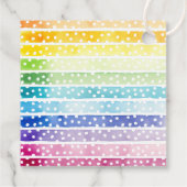 Rainbow Baby Sprinkle Geschenkanhänger (Rückseite)