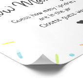 Rainbow Baby Sprinkle rät wie viel Spiel Poster (Ecke)