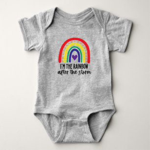 Rainbow Baby Strampler