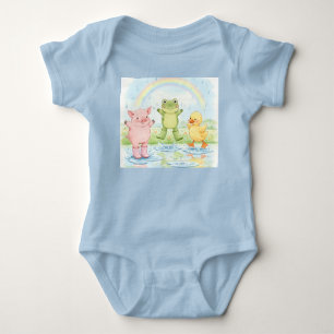 Rainbow Baby Strampler