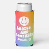 Rainbow Bachelorette Selters Dosenkühler (Seltzer Vorderseite)