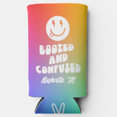 Rainbow Bachelorette Selters Dosenkühler (Vorderseite)