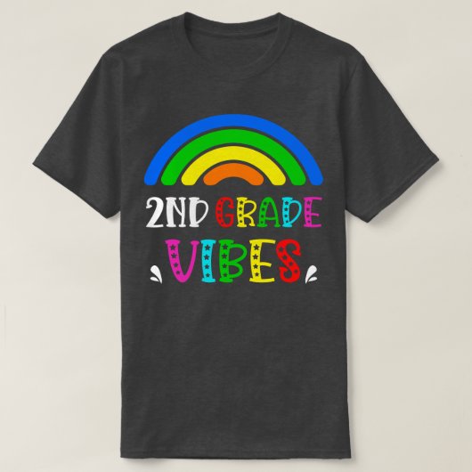 Rainbow Back to School Kids T-Shirt (Design vorne)