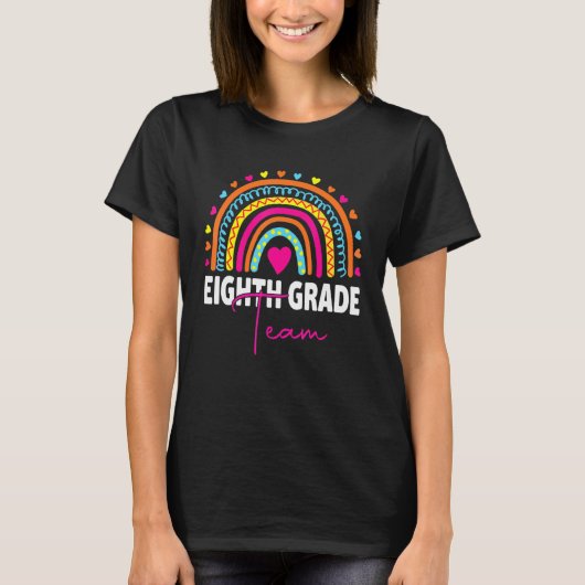 Rainbow Back To School T-Shirt (Vorderseite)