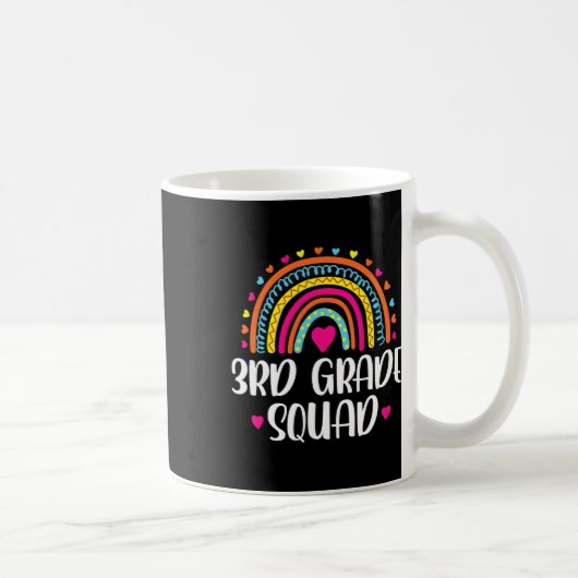 Rainbow Back to School Teacher Kid Kaffeetasse (Rechts)