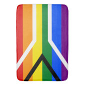 Rainbow Badematte (Vorderseite Vertikal)