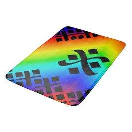Rainbow Badematte