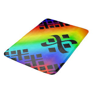 Rainbow Badematte
