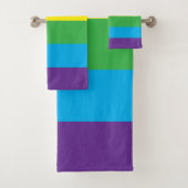 Rainbow Badhandtuch Set (Insitu)