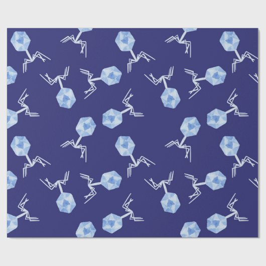 Rainbow Bakteriophage Geschenkpapier (Flach)