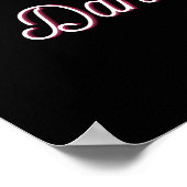 Rainbow Ballerina Dance Poster (Ecke)