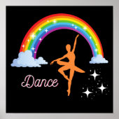 Rainbow Ballerina Dance Poster (Vorne)