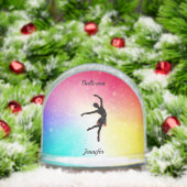 Rainbow Ballerina Schneekugeln (Weihnachten)