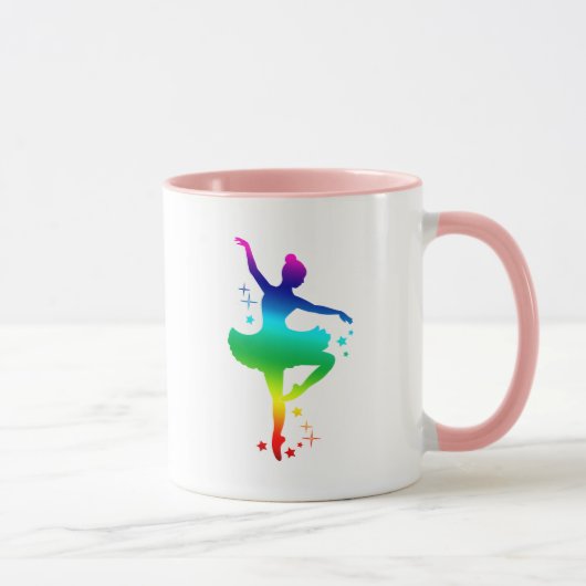 Rainbow Ballerina Tasse (Rechts)