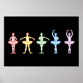 Rainbow Ballerinas Poster (Vorne)
